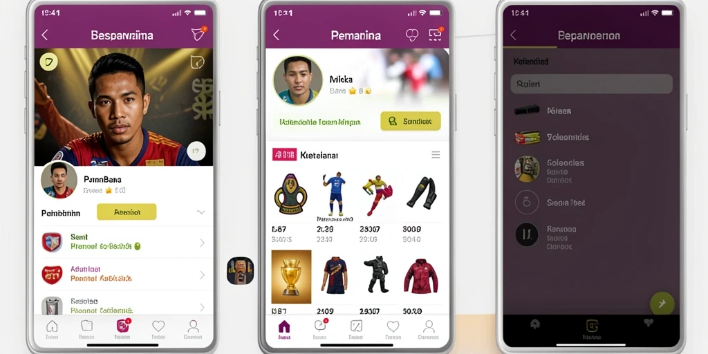 Karakter-karakter unik dengan desain yang menarik.
