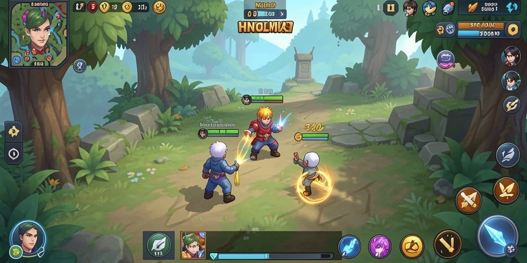 Mode multiplayer yang seru dan kompetitif.